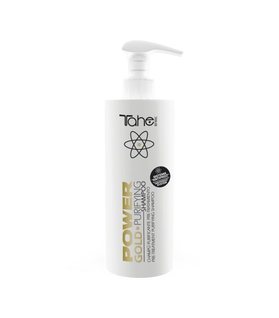 Tahe Power Gold Prétraitement Purifiant Shampooing Purifiant 400ml