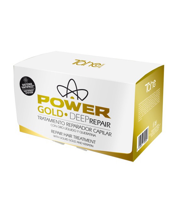 Tahe Power Gold Deep Repair Mask Anti-Frizz Repair 6x10ml