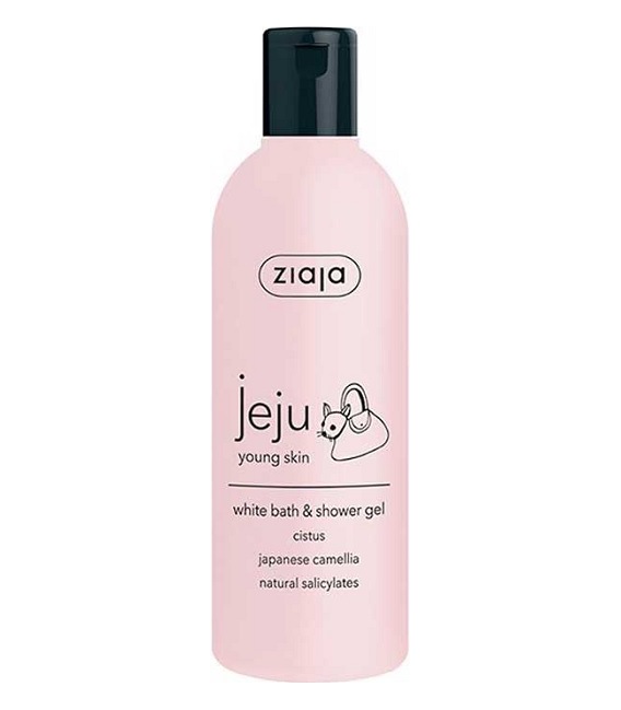 Ziaja Jeju Gel De Ducha Y Baño Blanco 300 ml