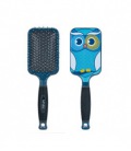 Bifull Brosse Raquette Hibou Turquoise