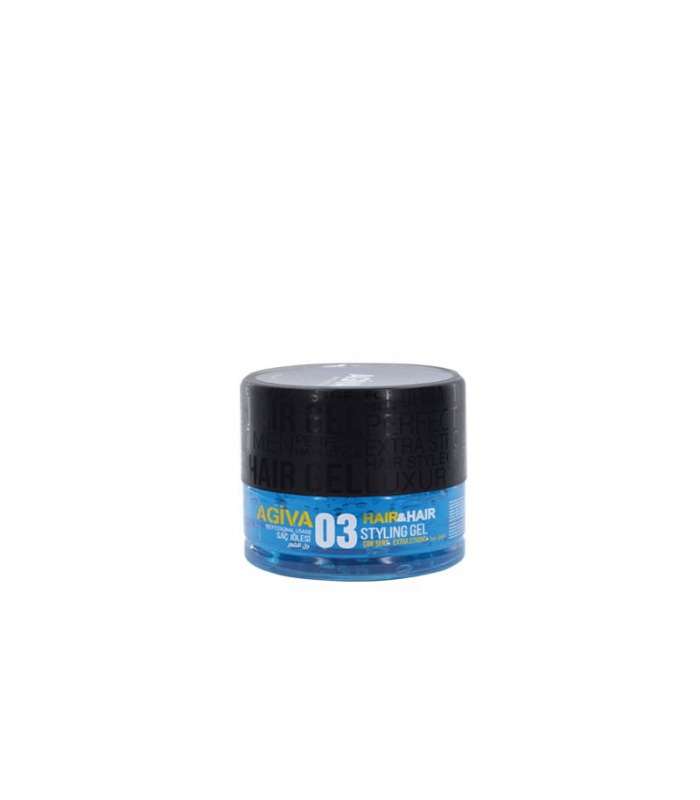 Agiva Hair Styling Wax 04 Extra Strong Black 90ml - Edenshop