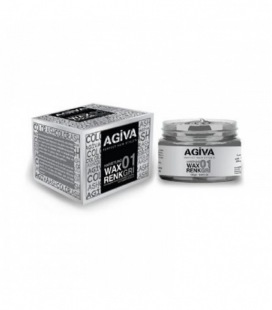  Agiva Hair Styling Fiber Clay Texture Wax 06 Medium Hold  Perfect Control Natural Finish 6oz : Beauty & Personal Care