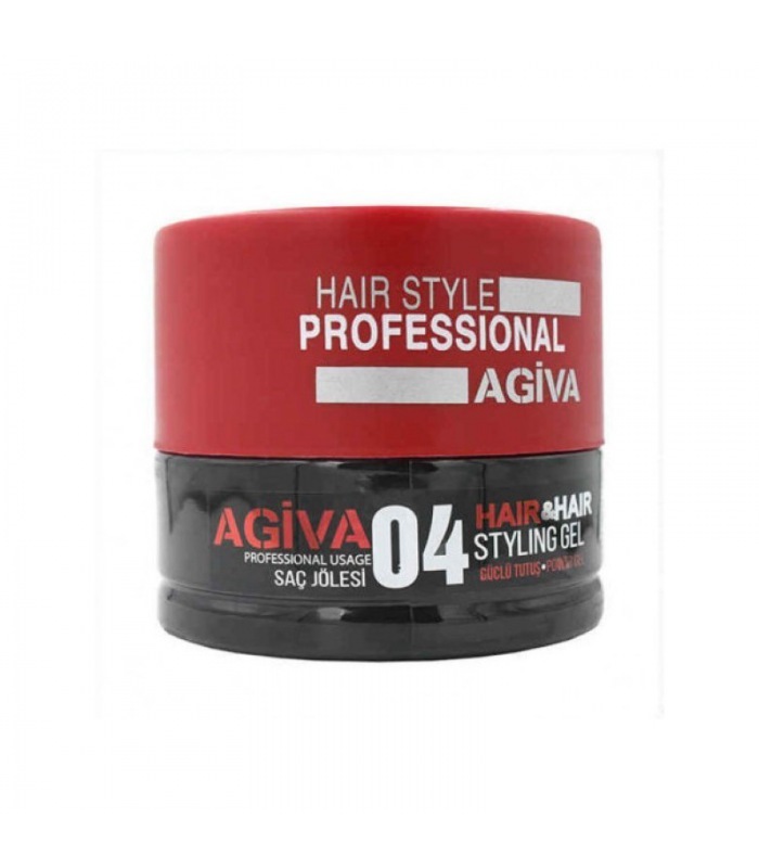 Agiva Hair Styling Wax 04 Extra Strong Black 90ml - Edenshop