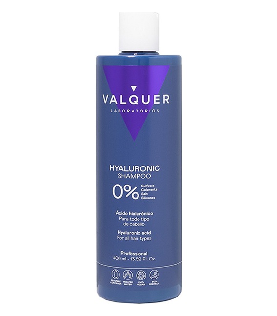 Valquer Hyaluronic Shampoo 0% 400ml