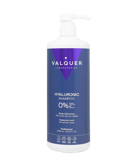 Valquer Hyaluronic Shampoo 0%  1000ml