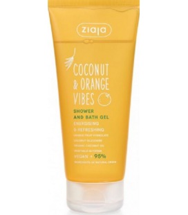 Ziaja Coconut And Orange Vibes Shower And Bath Gel 200ml