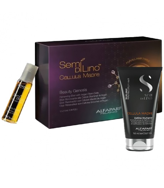 Alfaparf Semi di Lino Pack Cellula Madre Beauty Genesis + Define Multiplier