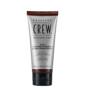 American Crew 2-in-1 Hidratante Facial y Acondicionador de Barba 100ml