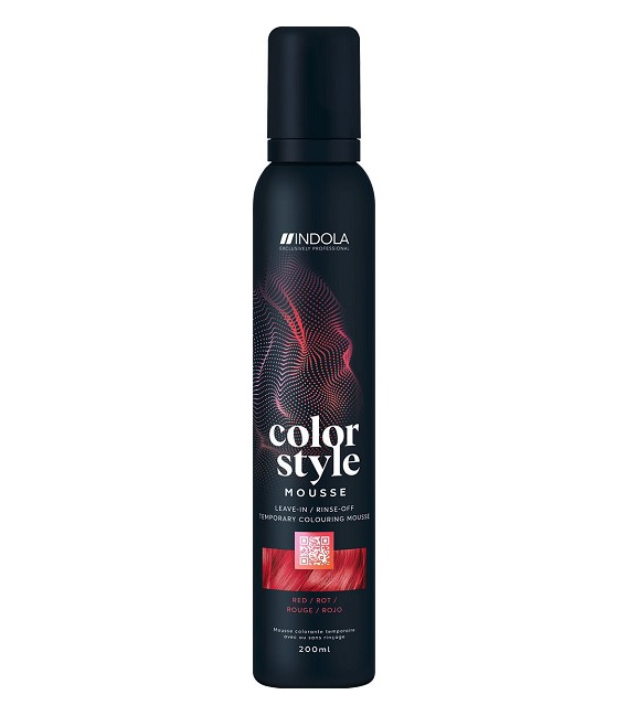 Indola Color Style Mousse Red 200ml