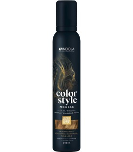 Indola Color Style Mousse Medium Blond 200ml