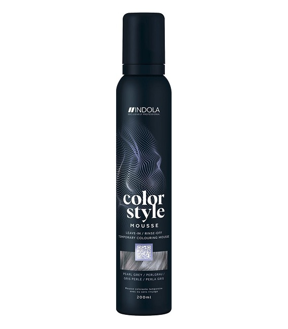 Indola Color Style Mousse Pearl Grey 200ml