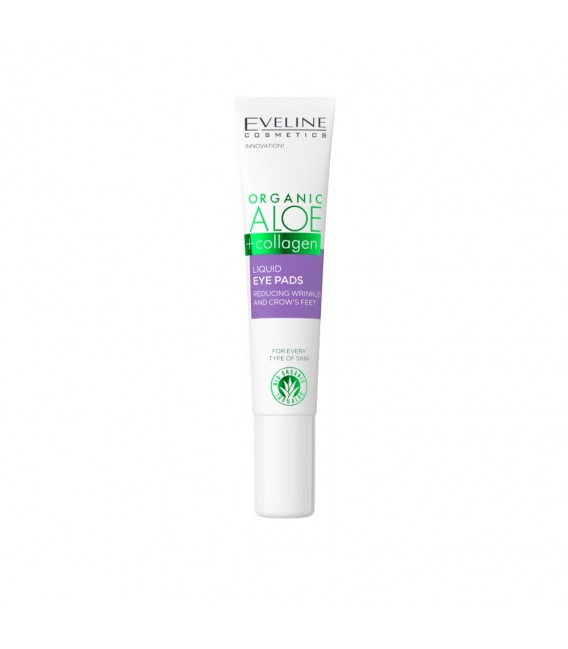 Eveline Organic Aloe Liquid Eye Pads 20ml