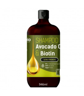 Bio Naturell Ultra Strong Shampoo with Avocado Oil and Biotin 355ml