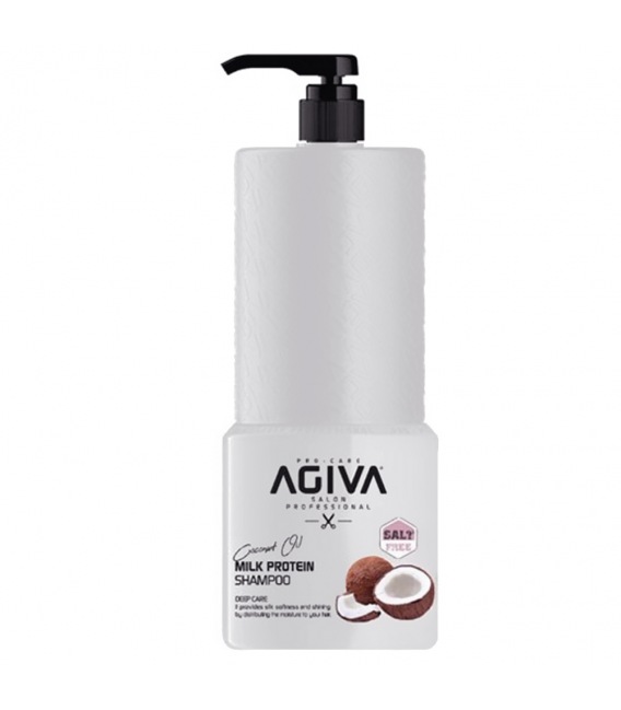 Agiva Milk Protein Shampoo Deep Care 800ml