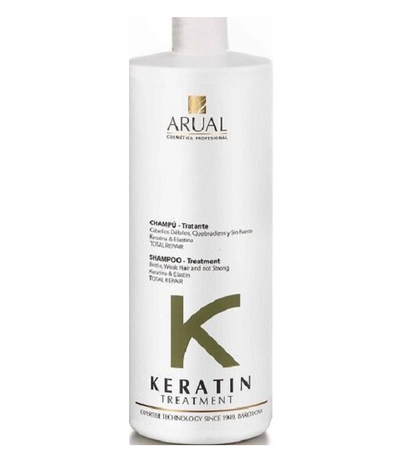 Arual Keratin-Elastin Treatment Shampoo 1000cc