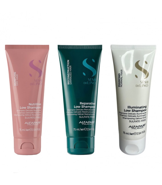 Alfaparf Semi di Lino Shampoo Travel Pack