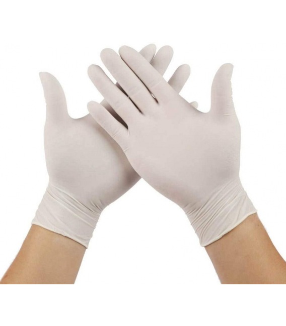 Latex gloves Powder free 100 pieces