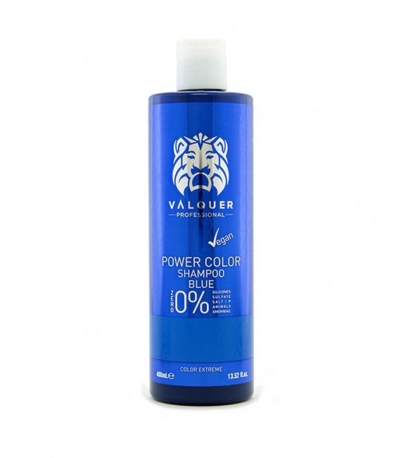 Valquer Shampooing Power Blue 0% 400ml