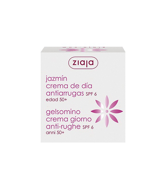 Ziaja Jasmine Face Cream Day anti-Wrinkle Spf6 50ml