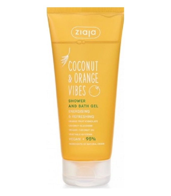 Ziaja Coconut And Orange Vibes Shower And Bath Gel 200ml