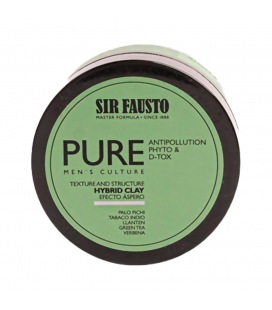 Sir Fausto Hybrid Clay Wax Rough Effect 100 ml