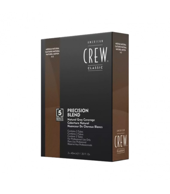 American Crew Precision Blend Medium Natural 4-5 - 40ml