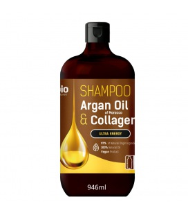 Bio Naturell Shampoo with Moroccan Argan Oil and Ultra Energy Collagen 355ml