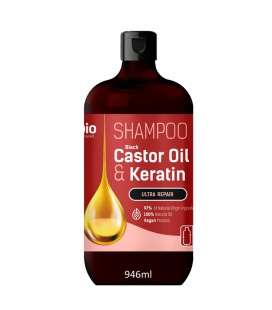 Bio Naturell Black Castor Oil & Keratin Ultra Repair Shampoo