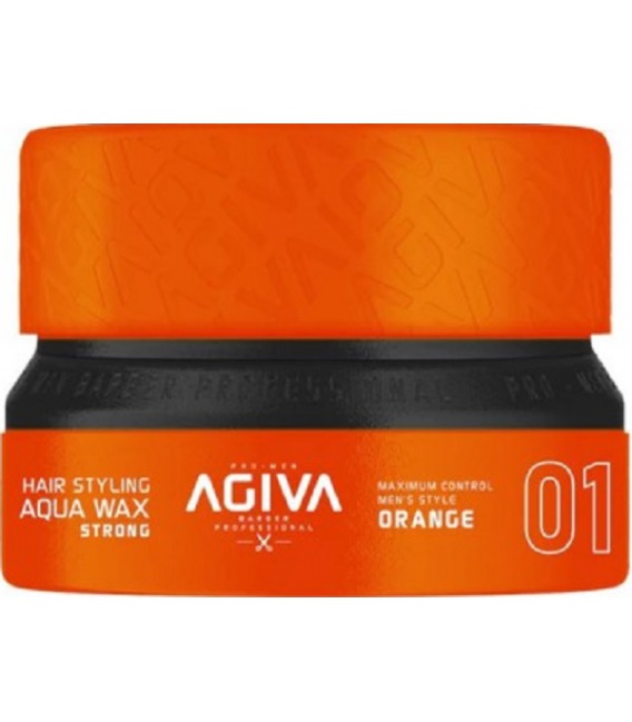 Agiva Hair Styling Aqua Wax Strong Orange 01 155ml