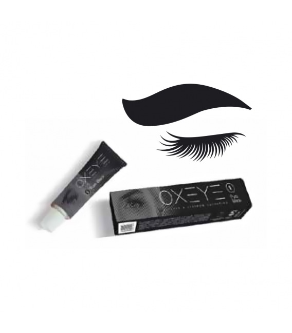 Oxeye Eyebrow pure black