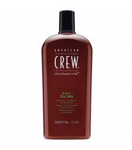 American Crew Tratamiento 3 en 1 con Árbol de Té 1000ml