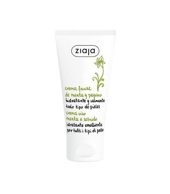 Ziaja PEPINO Y MENTA Crema facial hidratante 50ml