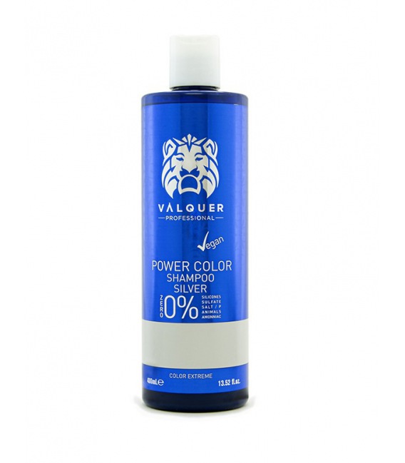 Valquer Shampoo Power Silver 0% 400ml