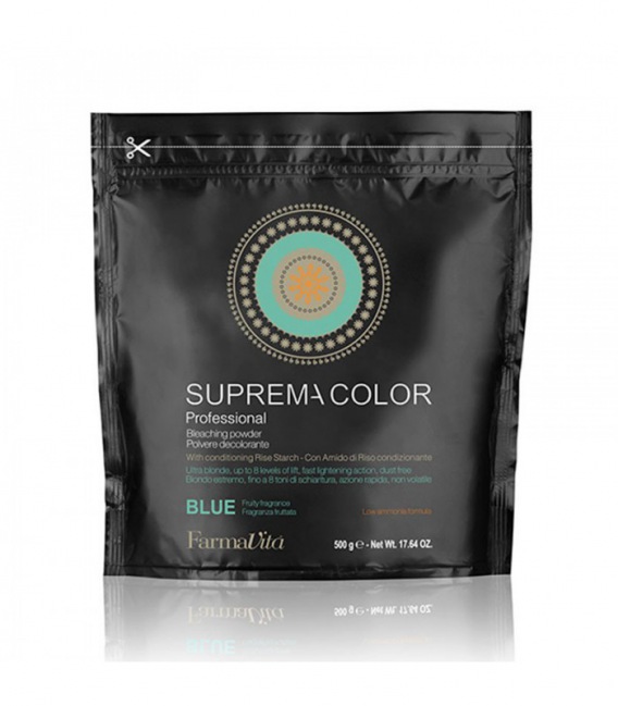 Farmavita Supreme Color Bleaching Powder Blue 500g