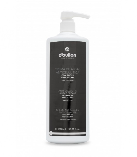 D'Bullon Crema Corporal De Alga Anticelulítica 1000 ml