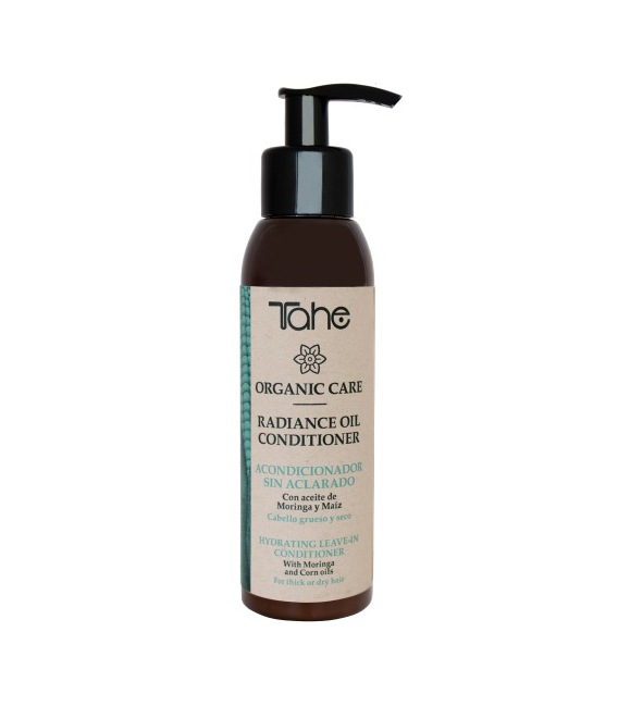 Tahe Organic Care Acondicionador Hidratante Sin Aclarado Radiance Oil Cabello Grueso 100ml