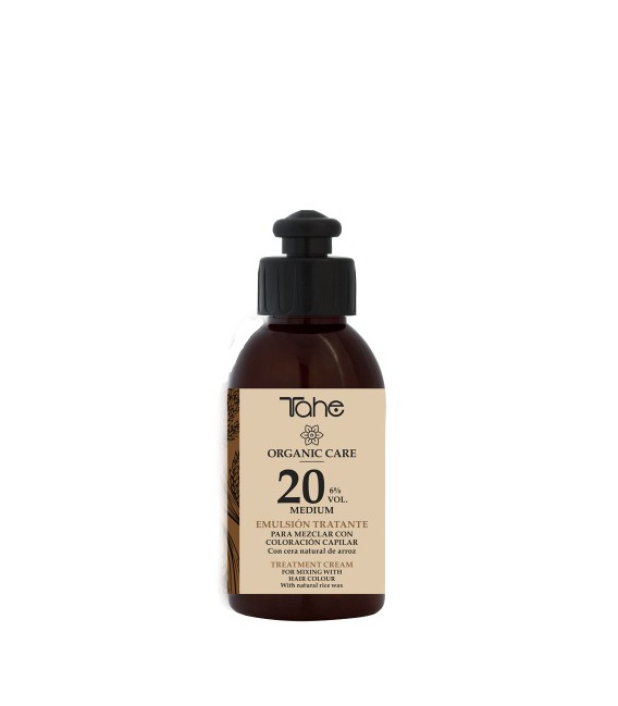 Tahe Organic Care Emulsión Tratante 20 Vol 6% Medium 100ml