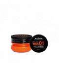 Agiva Hair Styling Wax 01 Wet Look Orange 90ml