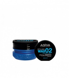 Agiva Hair Styling Wax 02 Strong Turquoise 90ml