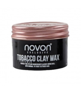 Novon Tobacco Clay Wax - Cera de Arcilla de Tabaco Negra