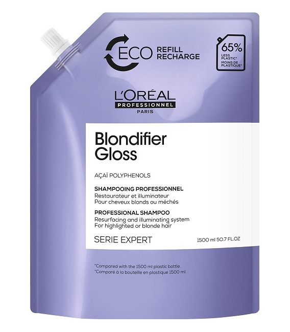 Loreal Blondifier Gloss Shampoo Refill Recharge 1500ml