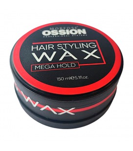 Ossion Hair Styling Wax Mega Hold Roja 150ml