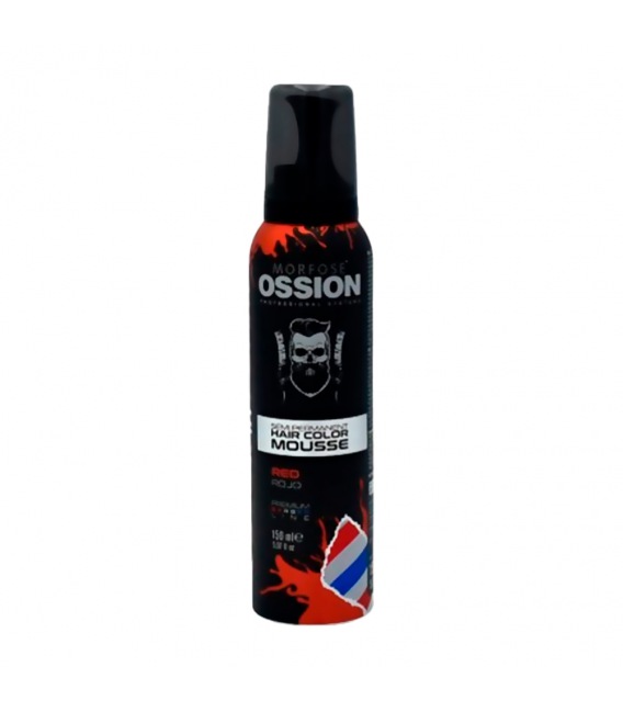 Ossion Semipermanent Haircolor Mousse Red 150ml