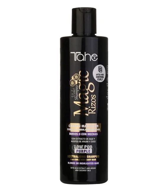 Tahe Magic Curl Low Poo Purple Shampoo 300ml