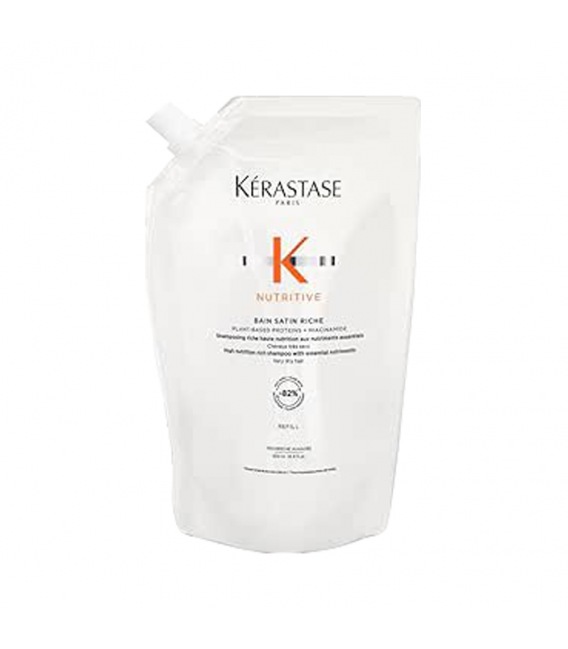 Kérastase Shampoo Nutritive Bain Satin Riche Refill Pouch 500ml