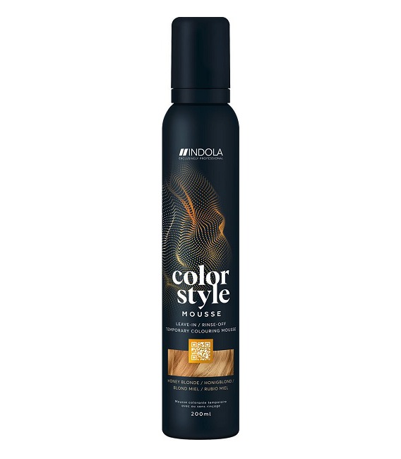 Indola Color Style Mousse Honey Blonde 200 ml