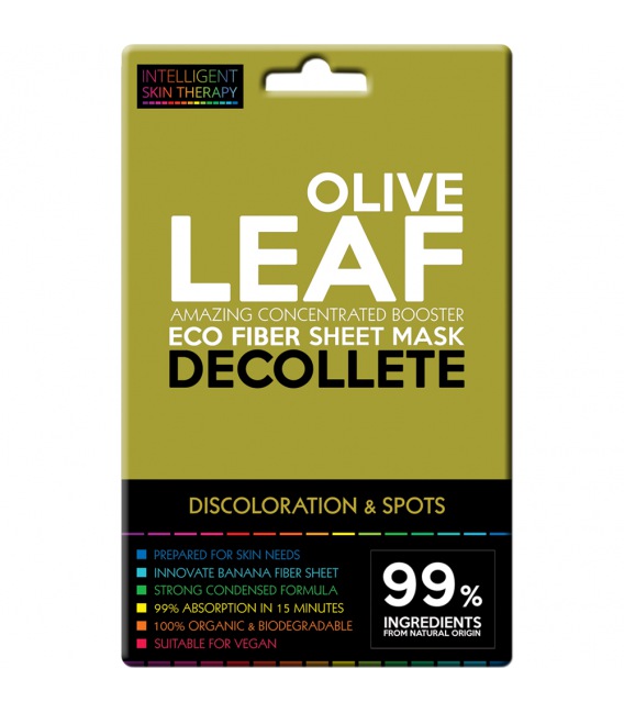 Beauty Face Olive Leaf Decollete Sheet Mask