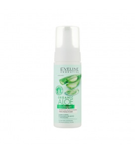 Eveline Organic Aloe Purifying and Soothing Face Wash Foam 150ml