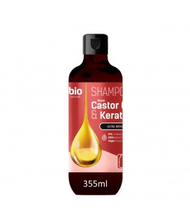 Bio Naturell Black Castor Oil & Keratin Ultra Repair Shampoo 355ml