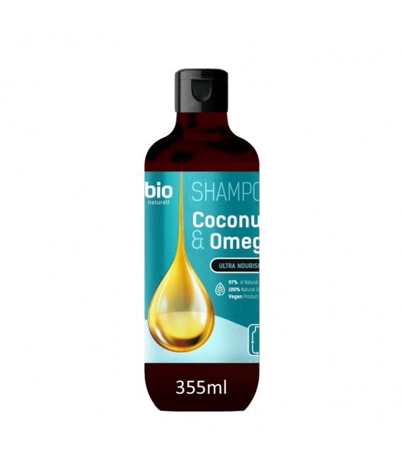 Bio Naturell Shampoo Coconut Oil & Omega 3 355ml